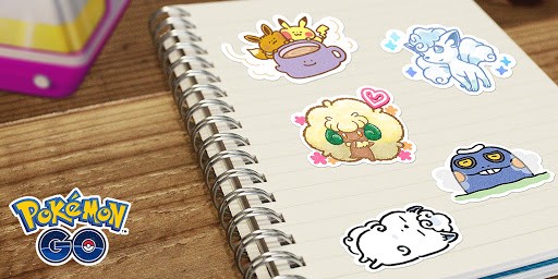 Pokémon GO - Nouveaux stickers Pokémon GO - Nouveaux stickers