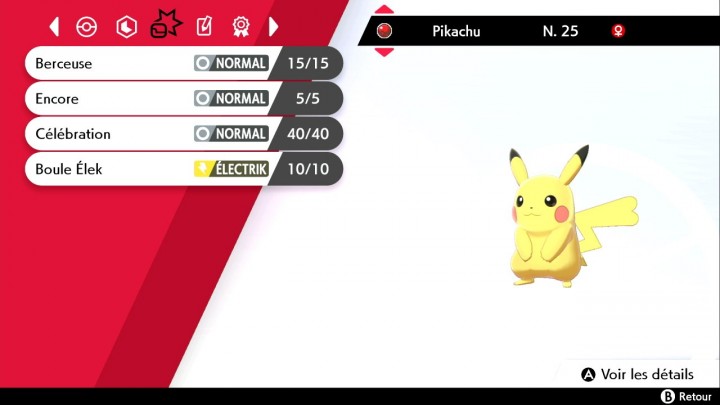 Pokémon Épée et Bouclier : Pikachu avec Berceuse distribué Pokémon Épée et Bouclier : Pikachu avec Berceuse distribué
