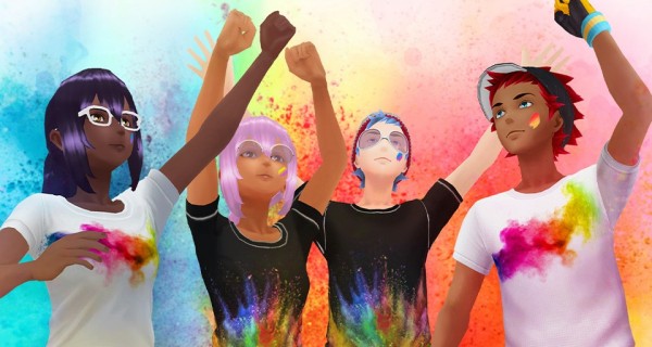 Pokémon GO : Événement des couleurs Vêtements Pokémon GO : Événement Fête des couleurs Vêtements