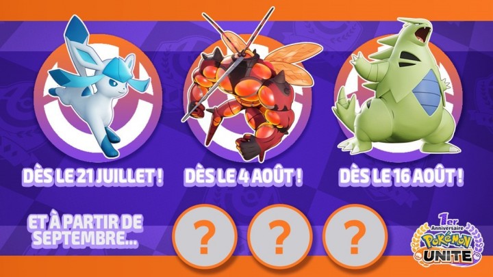 Pokémon UNITE : célébrations du 1er anniversaire Pokémon UNITE : célébrations du 1er anniversaire