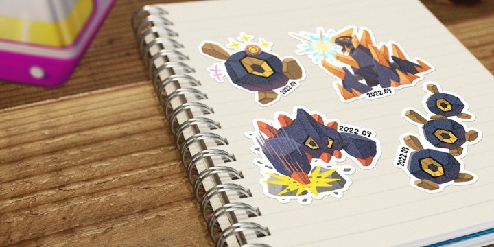 Stickers Community Day Nodulithe Stickers Community Day Nodulithe