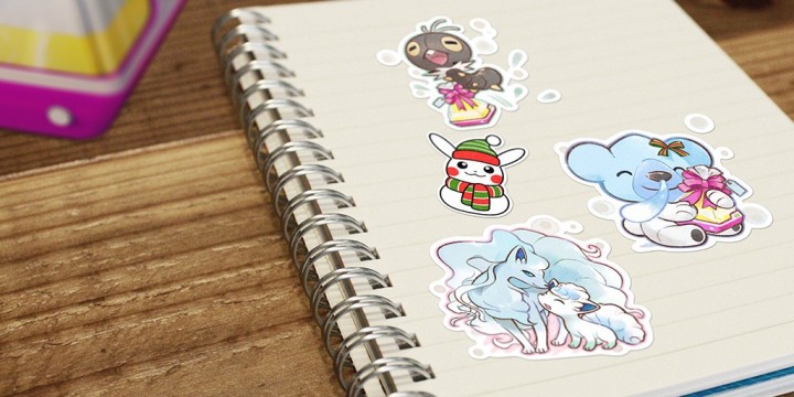 Pokémon GO - Fêtes d'hiver stickers