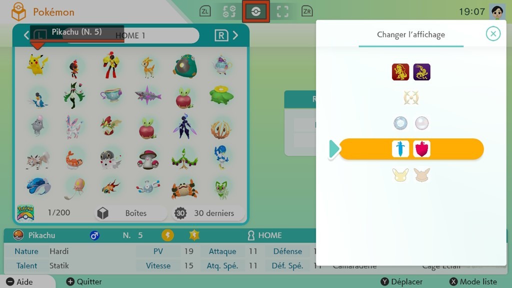 Changement du résumé du Pokémon dans la version 3.0.0 de Pokémon HOME Changement du résumé du Pokémon dans la version 3.0.0 de Pokémon HOME