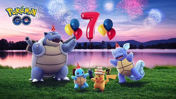 Pokémon GO - Fête du 7e anniversaire Pokémon GO - Fête du 7e anniversaire