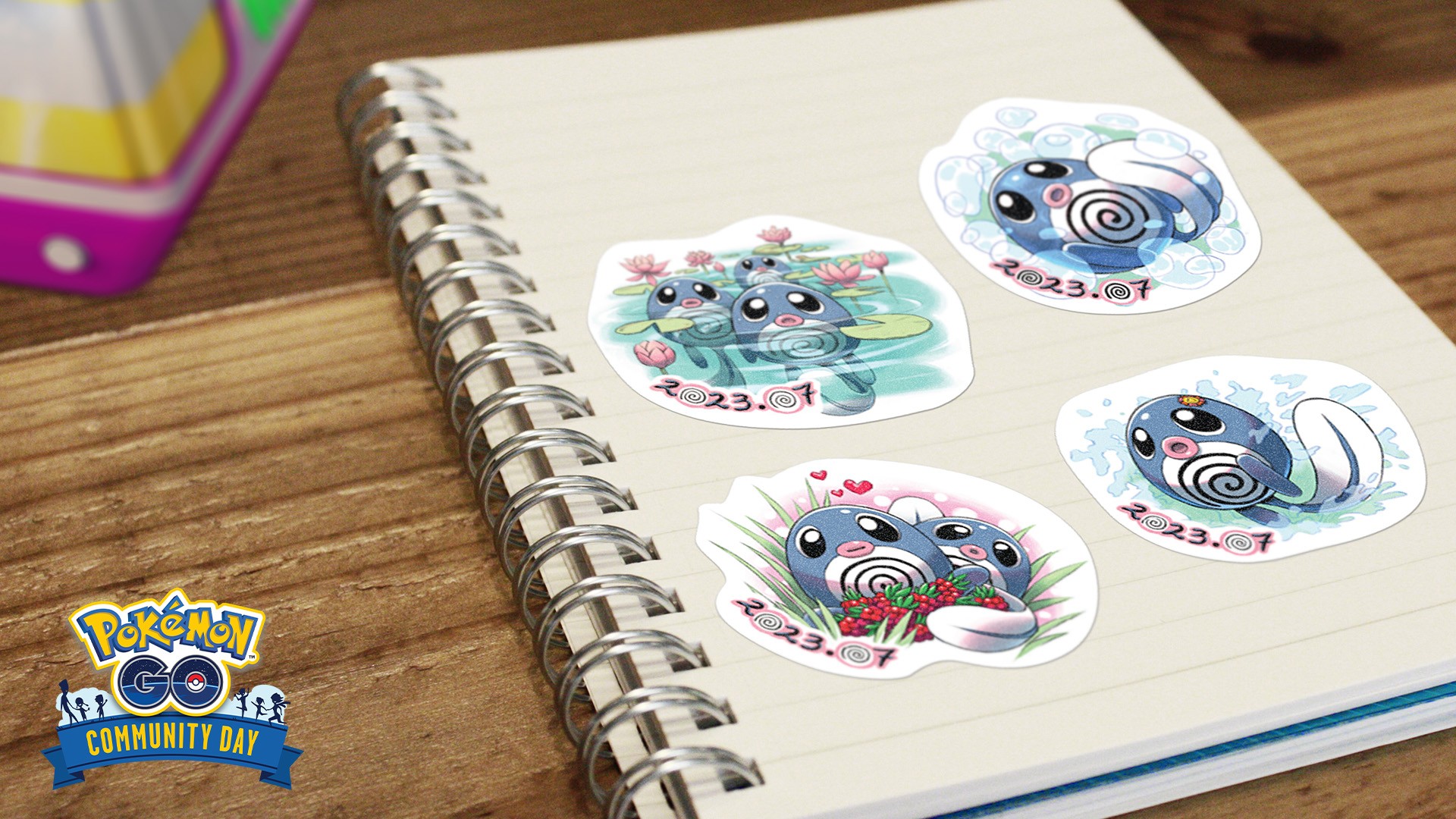 Pokémon GO Community Day Ptitard - Stickers Pokémon GO Community Day Ptitard - Stickers