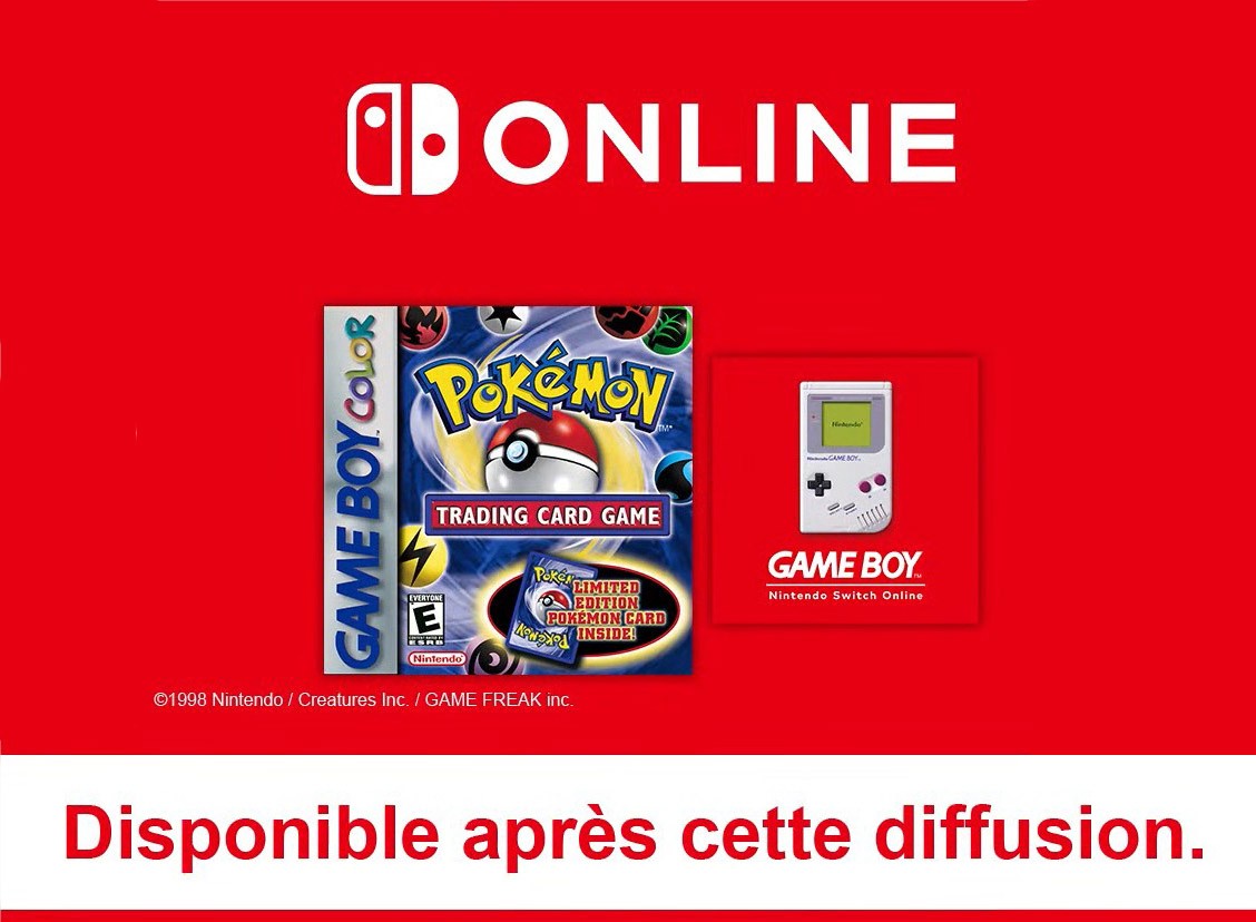 Pokémon Trading Card Game disponible sur le Nintendo Switch Online