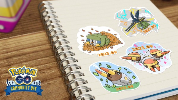 Pokémon GO - Stickers Larvibule Pokémon GO - Stickers Larvibule