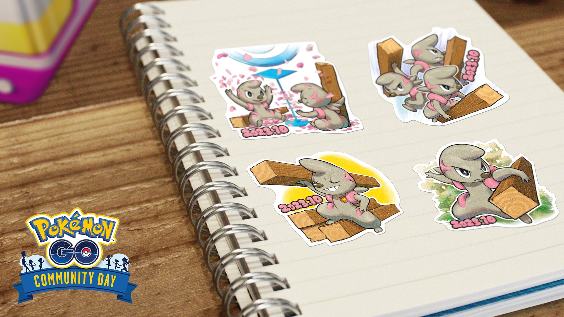 Pokémon GO - Stickers Charpenti Pokémon GO - Stickers Charpenti