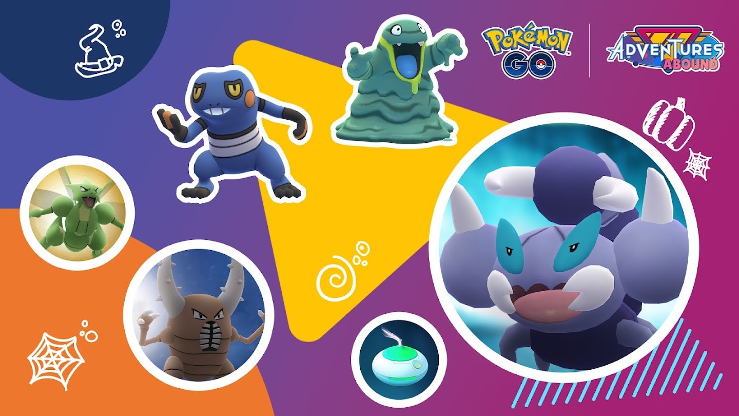 Pokémon GO : Journée Encens : types Insecte et Poison avec Rapion