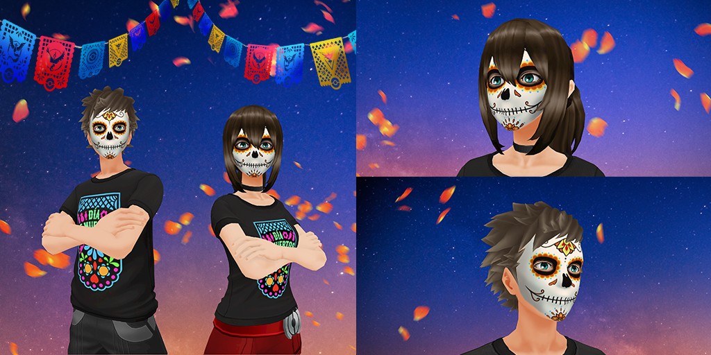 Pokémon GO : Événement Día de Muertos 2023 - Objets d'avatar Pokémon GO : Événement Día de Muertos 2023 - Objets d'avatar