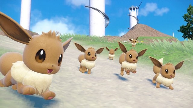 Pokémon Écarlate et Violet : apparition massive d'Évoli Pokémon Écarlate et Violet : apparition massive d'Évoli