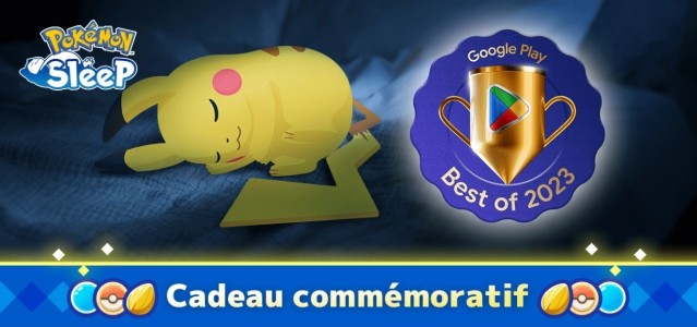 Pokémon Sleep : cadeau commémoratif Pokémon Sleep : cadeau commémoratif