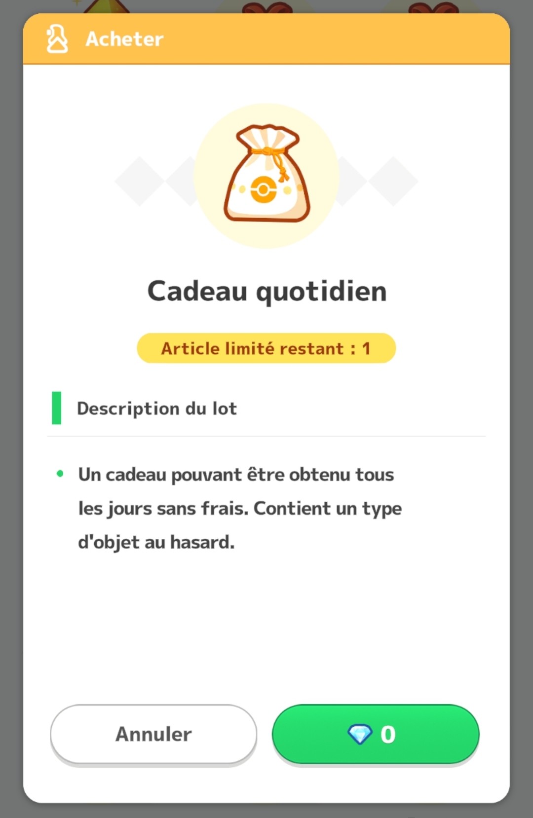 Pokémon Sleep - Cadeau Quotidien Pokémon Sleep - Cadeau Quotidien