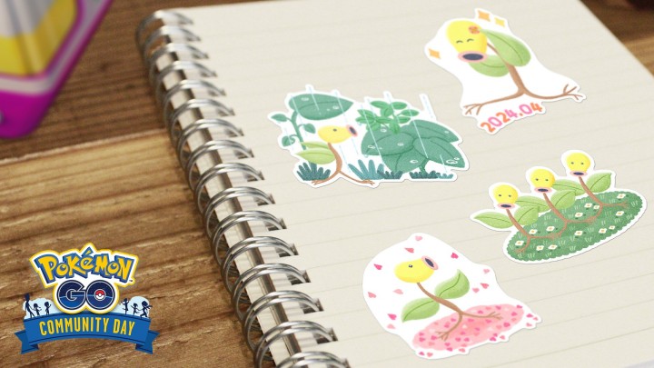 Pokémon GO - Stickers Chétiflor Pokémon GO - Stickers Chétiflor