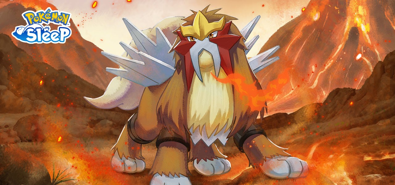 Pokémon Sleep : Recherche sur Entei Pokémon Sleep : Recherche sur Entei