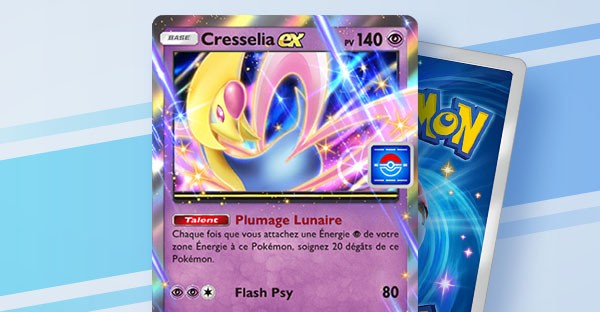 Pokémon Pocket : Évènement butin Cresselia-ex Pokémon Pocket : Évènement butin Cresselia-ex