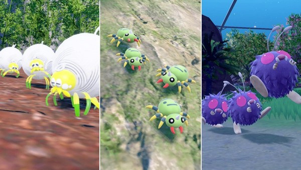 Pokémon Écarlate et Violet : apparitions massives de Pokémon Insectes Pokémon Écarlate et Violet : apparitions massives de Pokémon Insectes